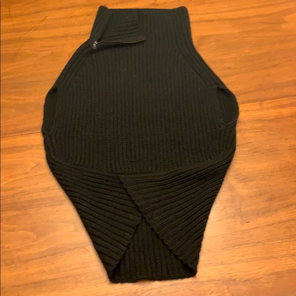 3.1 Phillip Lim Black Merino Blend Sweater.